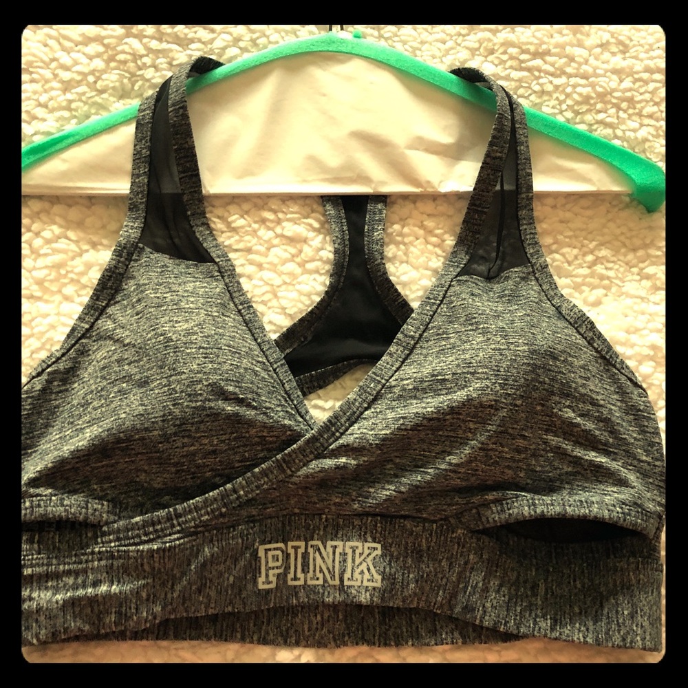 Victoria’s Secret sports bra.